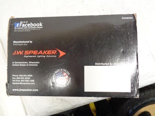 NEW JW SPEAKER 8700 EVO 2 DUAL BURN 7" ROUND LED HEADLIGHT 0553311 SR