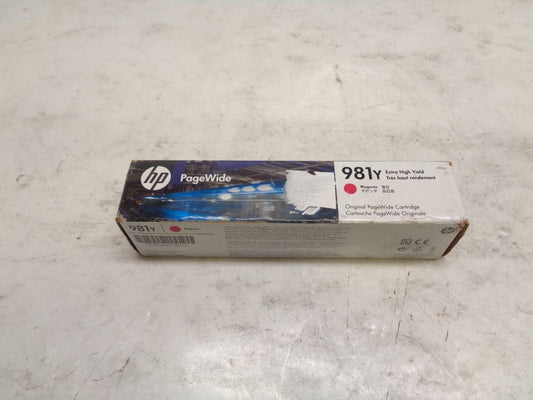 1 NEW HP PAGEWIDE 981Y HIGH YIELD TONER CARTRIDGE LOR14A MAGENTA SR