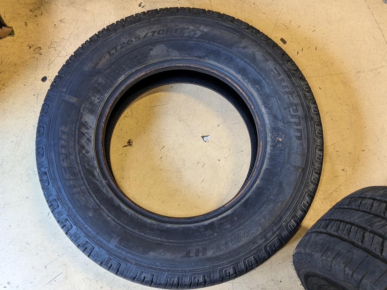 2 LAUFENN X FIT AT LT 265 70 17 121/118S LRE 10PLY TIRES 2020475 CQ3