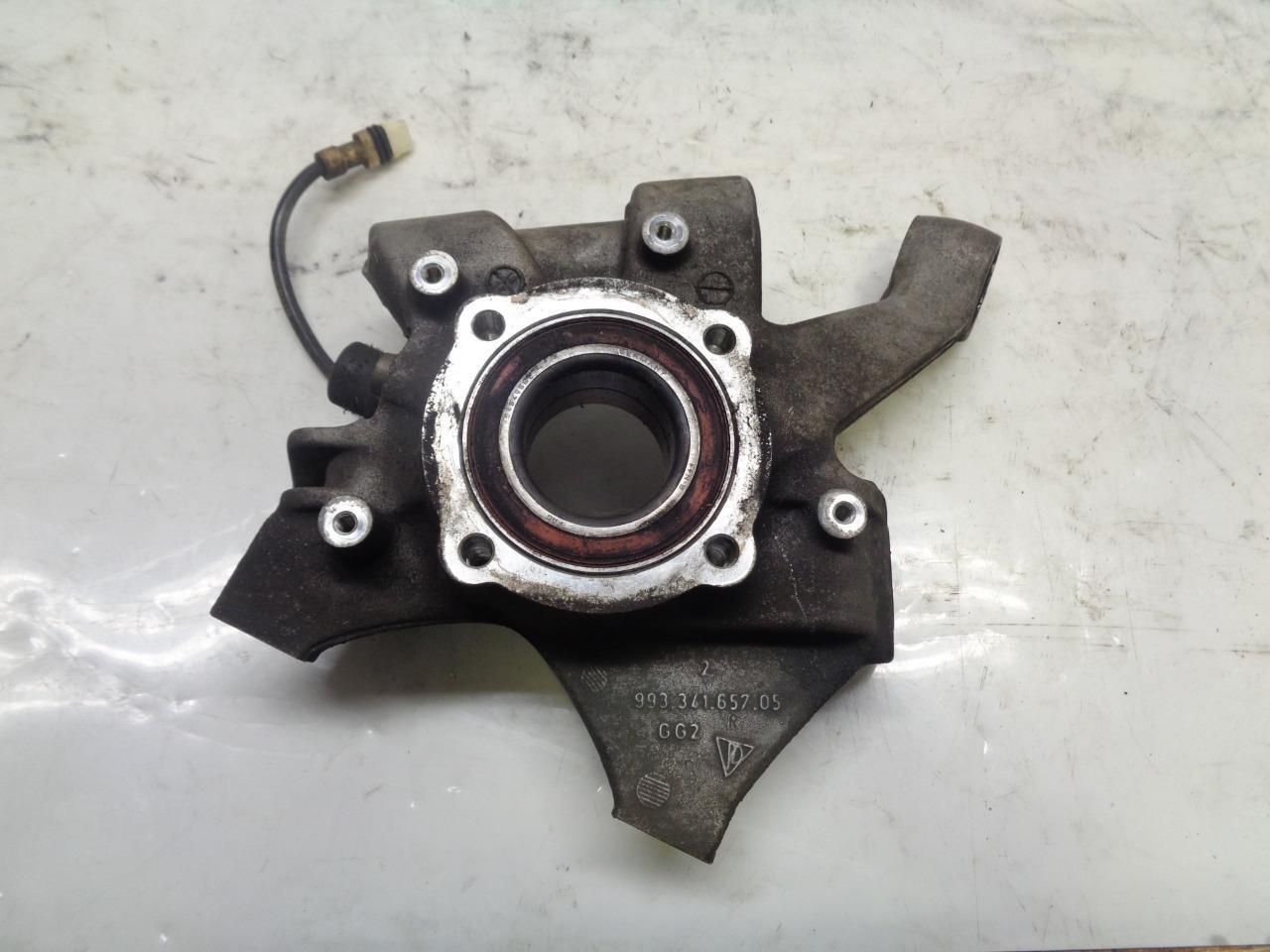 Porsche 911 (993) C2 Front Left Carrier Knuckle 993 341 657 05 USED OEM R25T8