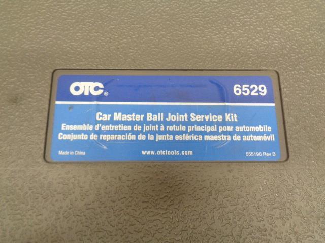 OTC CAR BALL JOINT MASTER KIT 6529 USED R3
