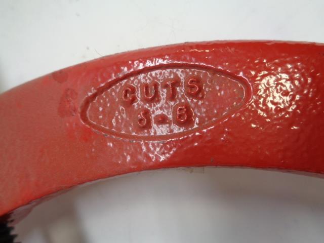 Reed H8 Low Clearance Hinged Pipe Cuatter for 6-8" Steel Pipe NEW R30