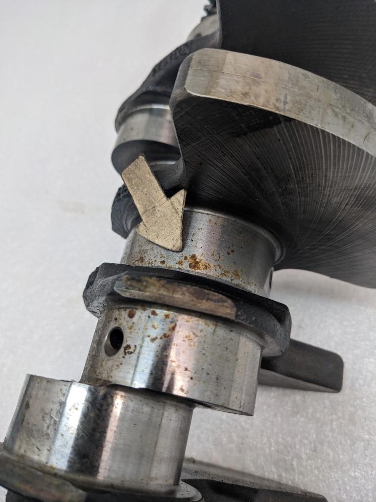 PORSCHE MACAN 3.0 V6 2016 PETROL ENGINE CRANKSHAFT 9461016R USED R25