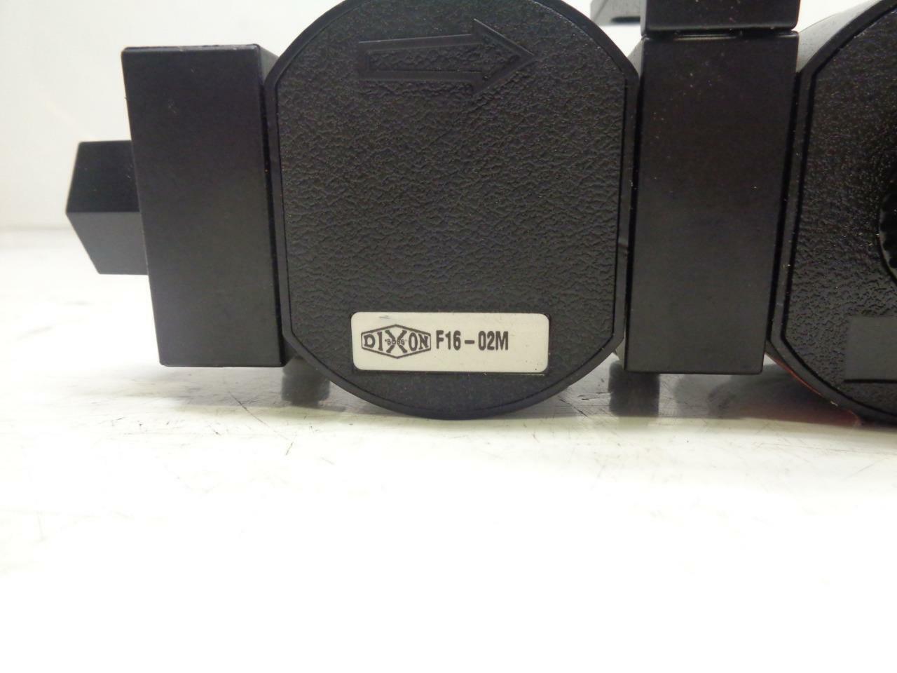 1 USED DIXON VALVE COMBO UNIT MANUAL TRANSPARENT DRAIN W GUARD C16-02M R11TA