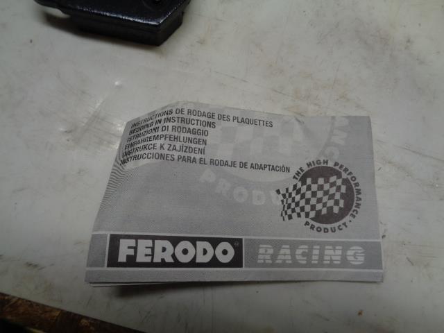 Ferodo Racing F4 FIA-F1.17.004A High Performance Brake Pads NEW R5TC