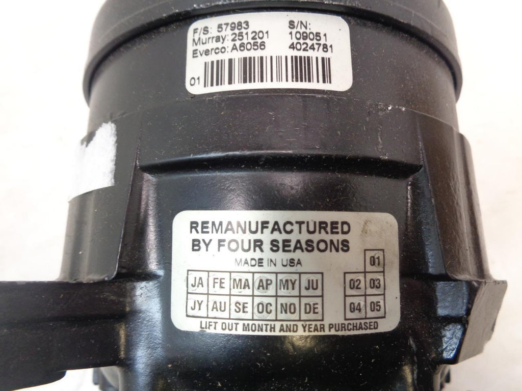 REMANUFACTURED 4 SEASONS 57983 AC COMPRESSOR 1992-1993 CHEVROLET, PONTIAC R1