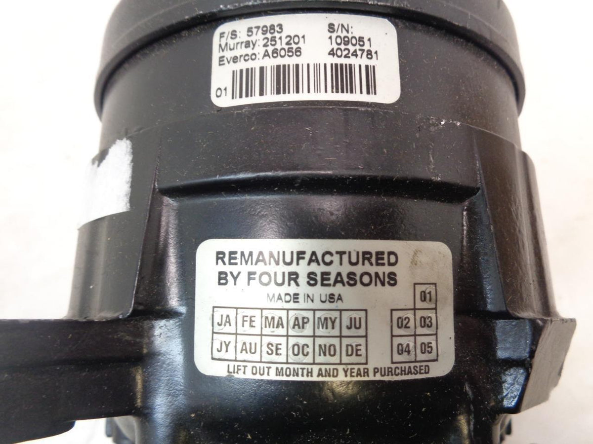 REMANUFACTURED 4 SEASONS 57983 AC COMPRESSOR 1992-1993 CHEVROLET, PONTIAC R1