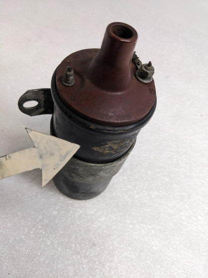 BOSCH TK6A3 6V IGNITION COIL WITH BRACKET FOR PORSCHE 356A USED R20