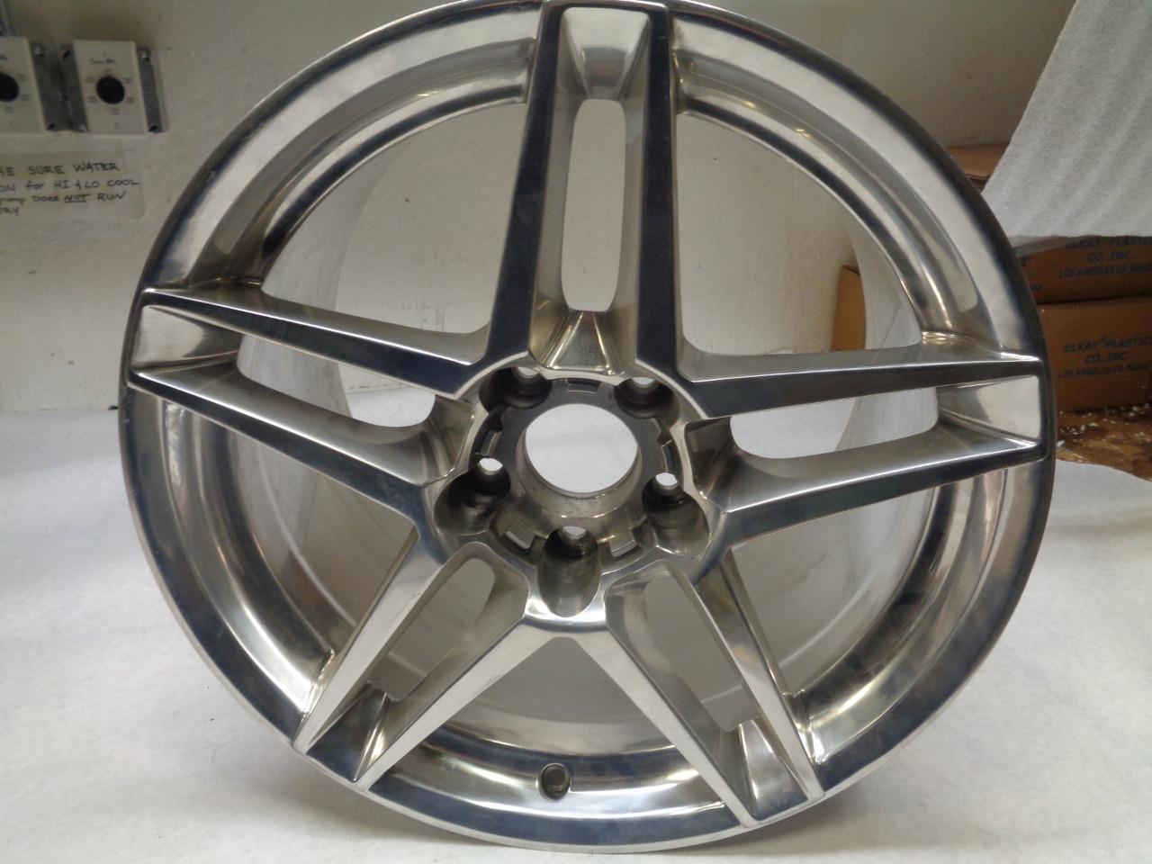 ACE SLICK CHROME WHEEL 18x11 ET53 5x120.65 C814811F26=53C R CORVETTE REPLICA WR