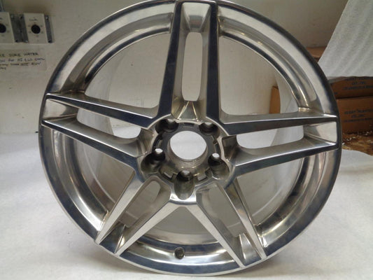 ACE SLICK CHROME WHEEL 18x11 ET53 5x120.65 C814811F26=53C R CORVETTE REPLICA WR