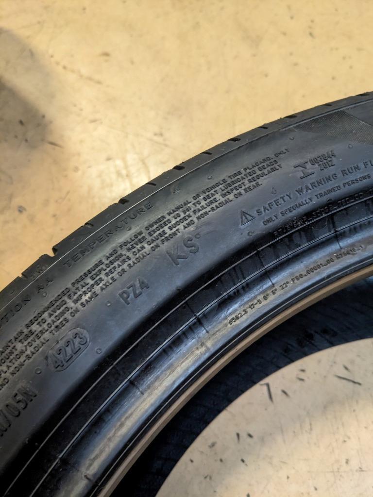 PIRELLI P ZERO  PZ4 (*) BMW (KS) RUNFLAT P 275 40 22 107Y XL TIRE 4170500 CQ1