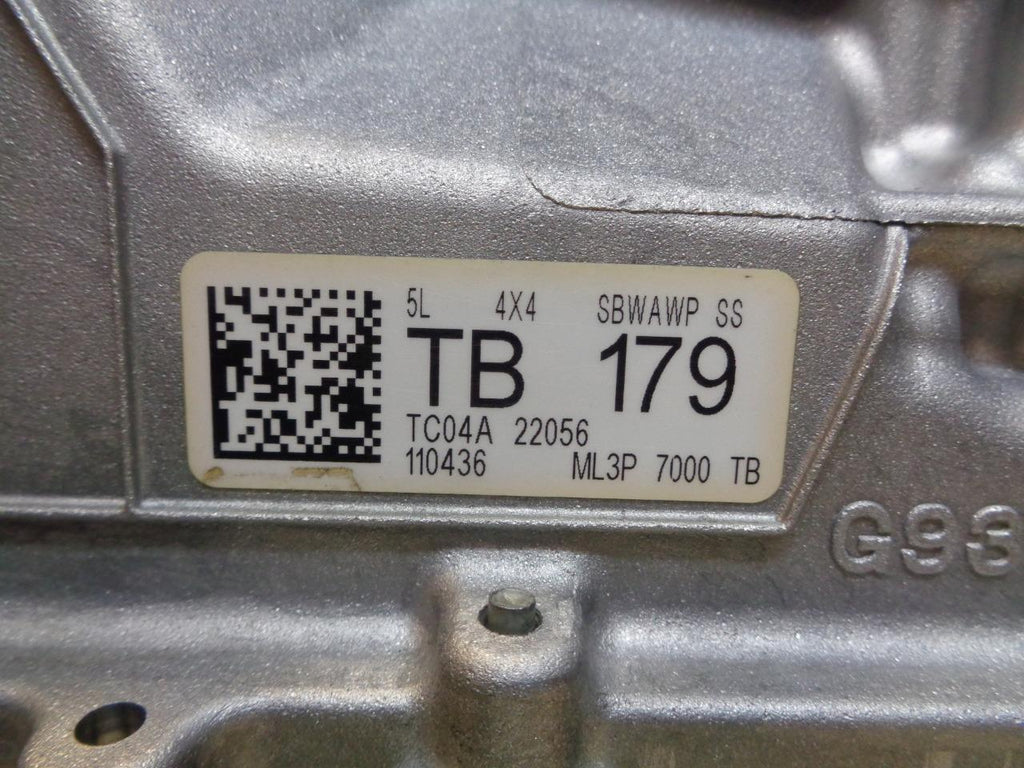 GENUINE FORD 2022 F-150 5.0L 4x4 AUTOMATIC TRANSMISSION ML3P-7000-TB BAY3