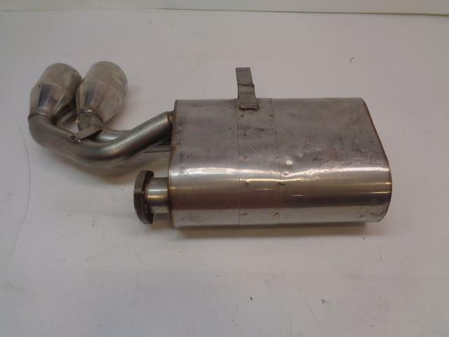 BORLA REAR LEFT/DRIVER SIDE MUFFLER DUAL EXHAUST TIPS 2.75" INLET 3.5" OUTLET