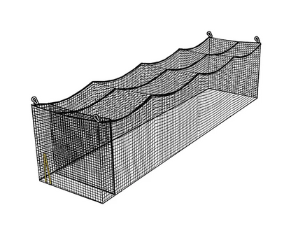 BETTER BASEBALL NET 36POLY1255 12'X12'X55' BLACK NEW KSLR