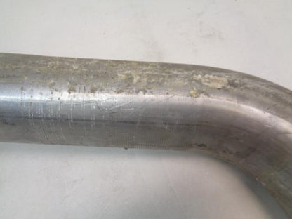NEW ALUMINIZED 3.5" DOWNPIPE UNKNOWN FITMENT *DENTED* R3