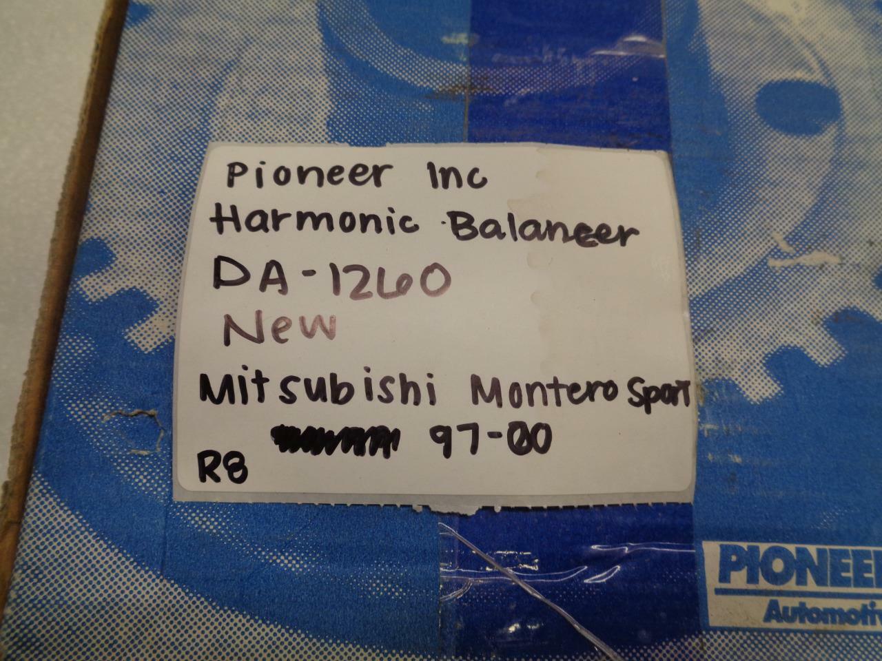 1 NEW PIONEER HARMONIC BALANCER DA-1260 FOR MITSUBISHI MONTERO SPORT 97-00 R8TA
