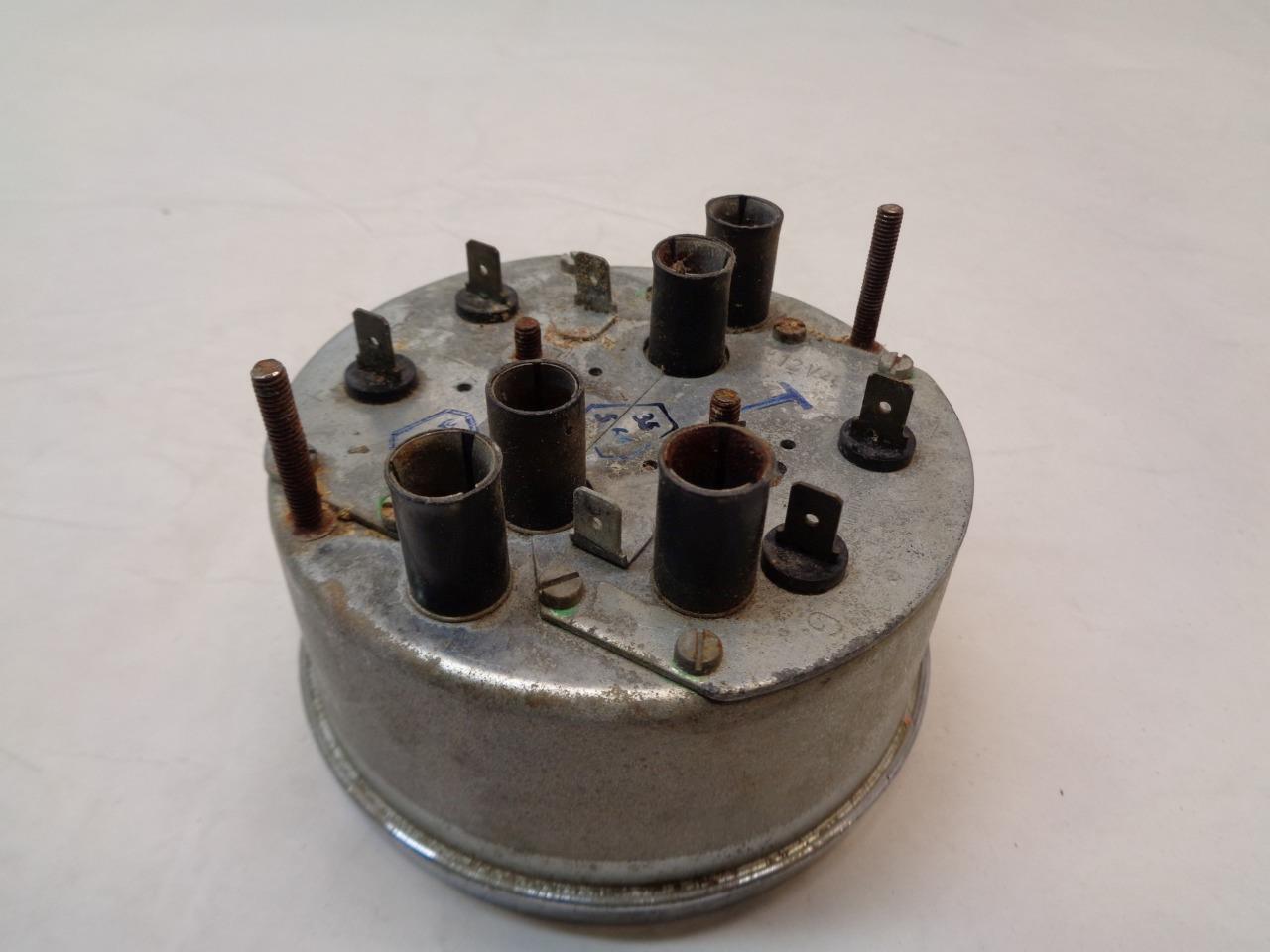 GENUINE PORSCHE 65-69 912 VDO GREEN FUEL & TEMP INTRUMENT CLUSTER 90274150101