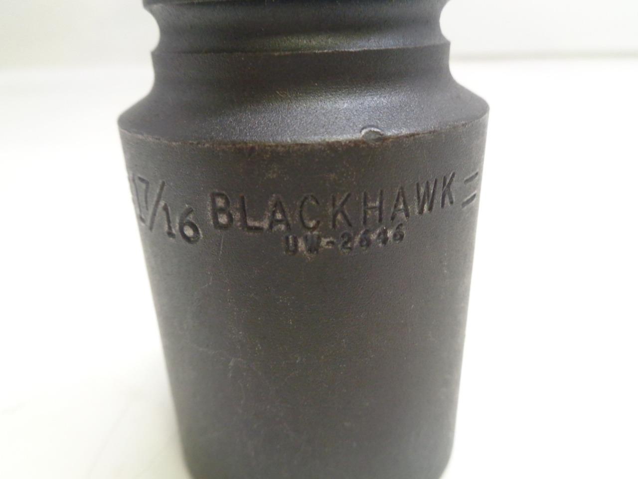 NEW BLACKHAWK 3/4" DRIVE IMPACT SOCKET 1-7/16" UW-2646-2 R22