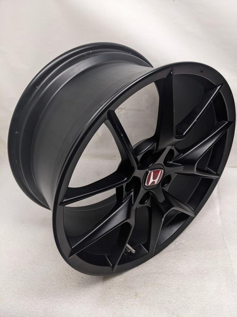 1 HONDA WHEEL 42700T60A92 19X9.5 ET60 POWDER COAT BLACK 5X120 NEW B2