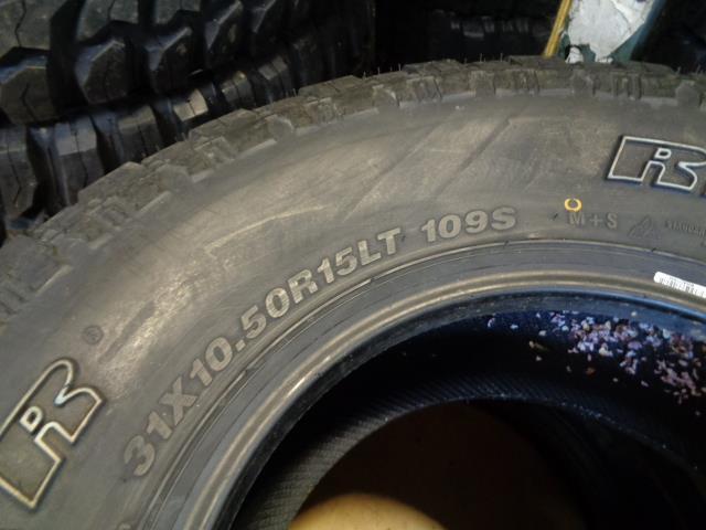 RADAR RENEGADE A/T5 OWL LT 31 10.50 15 109S LRC ALL TERRAIN TIRE RZD0021 BQ3