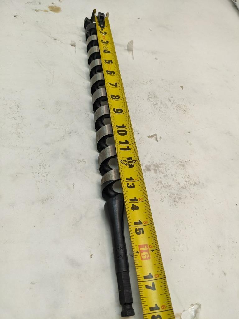 LENOX 1 INCH 25MM 18 INCH 457MM BI-METAL DRILL BIT NEW D0