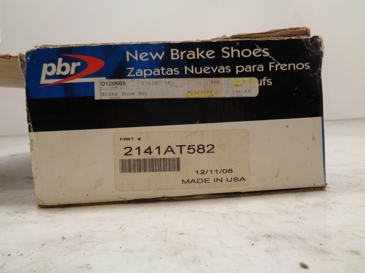 NEW PBR BRAKE SHOE SET  2141AT582 SET R5