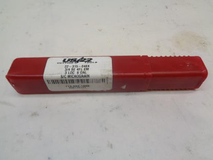 US22 ¾ SE 4FL EM END MILL 22-315-048X R29