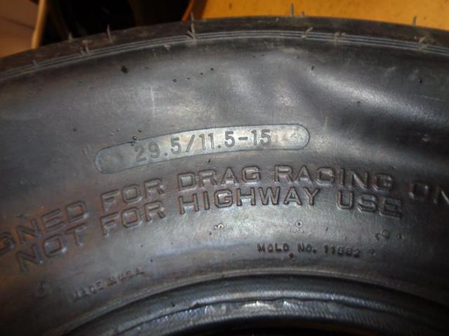 NOS MICKEY THOMPSON ET DRAG 29.5 11.5-15 TIRE 90000000861 BQ4