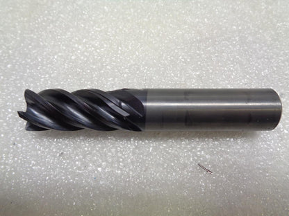 KENNAMETAL KCPM15 3/8" 1" LOC 3/8" SHANK DIA. 6 FL SOLID CARBIDE ENDMILL R22T6BD
