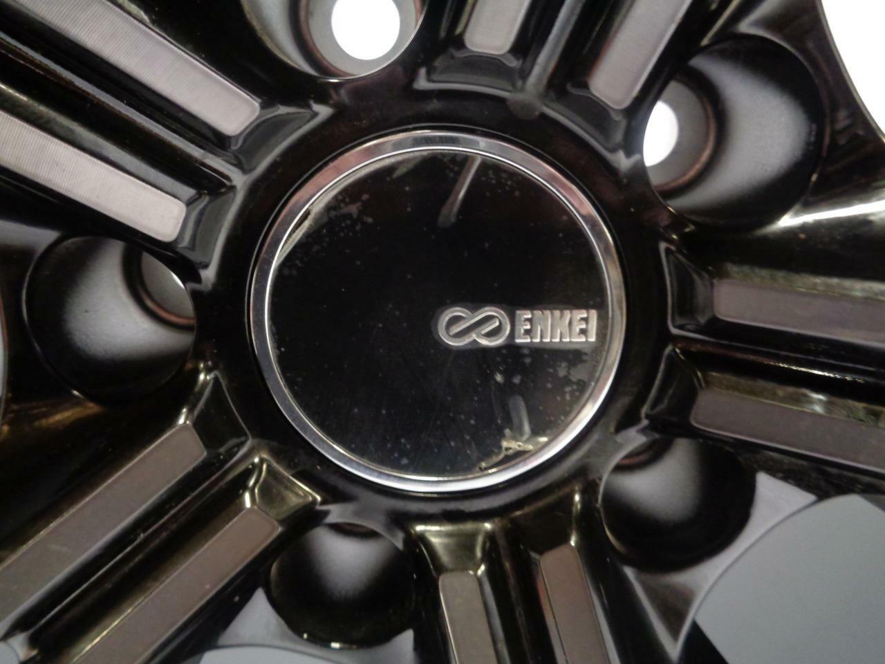1 NEW ENKEI TY-5 PEARL BLACK WHEEL 18X8.5 5X4.75  ET38  498-885-1238MBM WR 