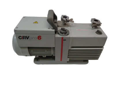 WELCH CRV PRO6 DIRECT DRIVE ROTARY VANE VACUUM PUMP 1/2HP SINGLE PHASE 3062-01