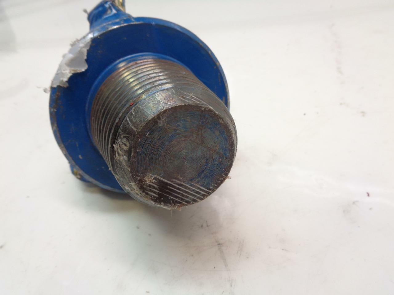 NEW UNBRANDED STEP DRAG BIT FOR COAL MINING BLUE 5" DIAMETER MALE THREAD H2