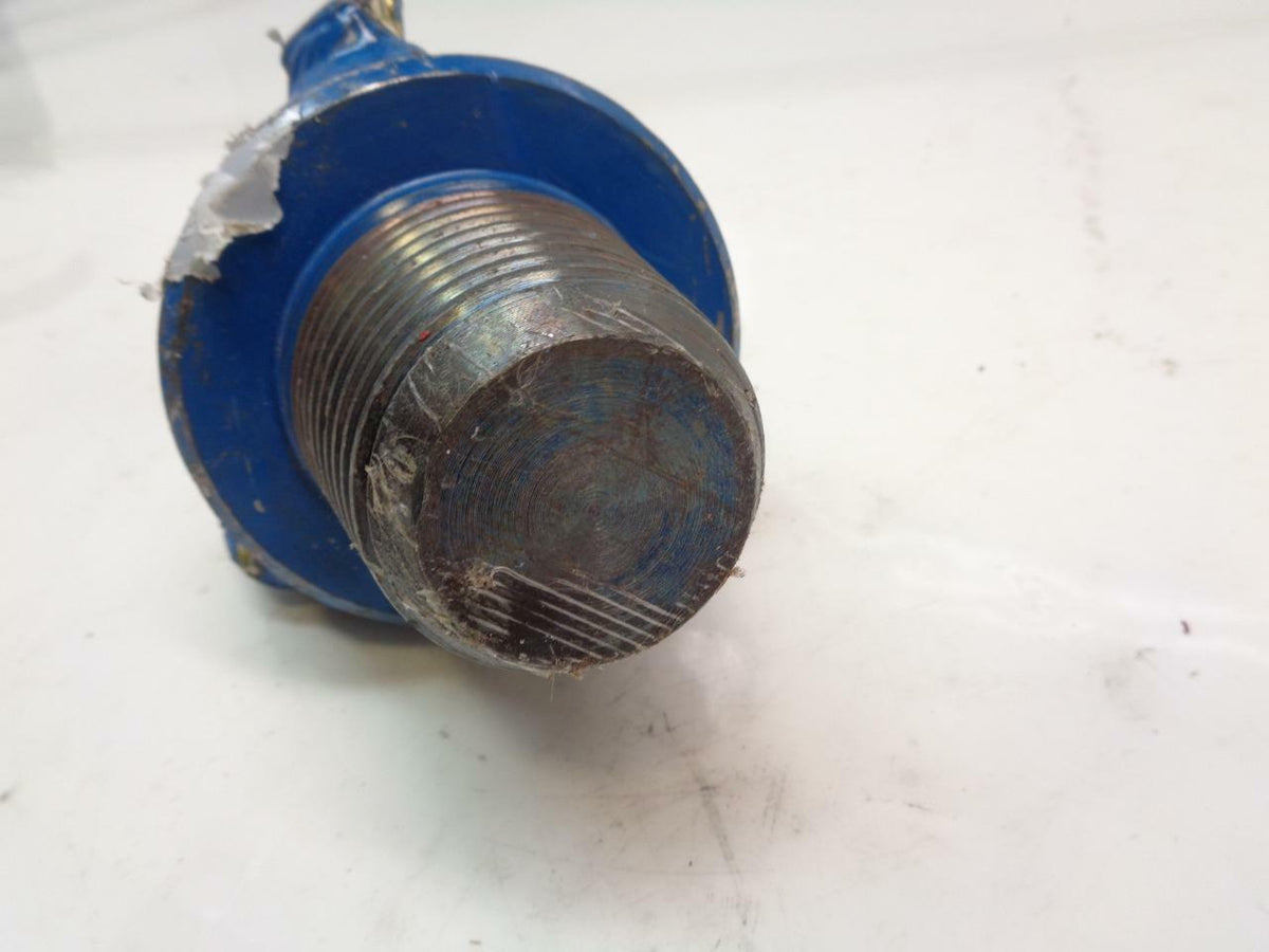 NEW UNBRANDED STEP DRAG BIT FOR COAL MINING BLUE 5" DIAMETER MALE THREAD H2