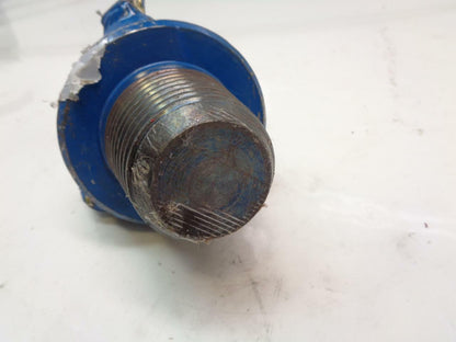 NEW UNBRANDED STEP DRAG BIT FOR COAL MINING BLUE 5" DIAMETER MALE THREAD H2