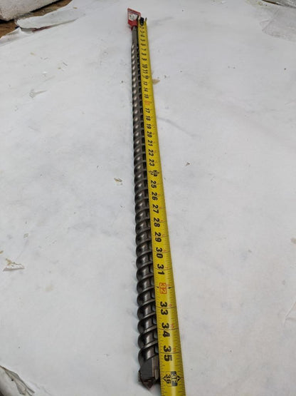 BOSCH ROTARY HAMMER DRILL 1" DRILL BIT 31" MAX DRILLING 39 OVERALL LG #2 NEW D0