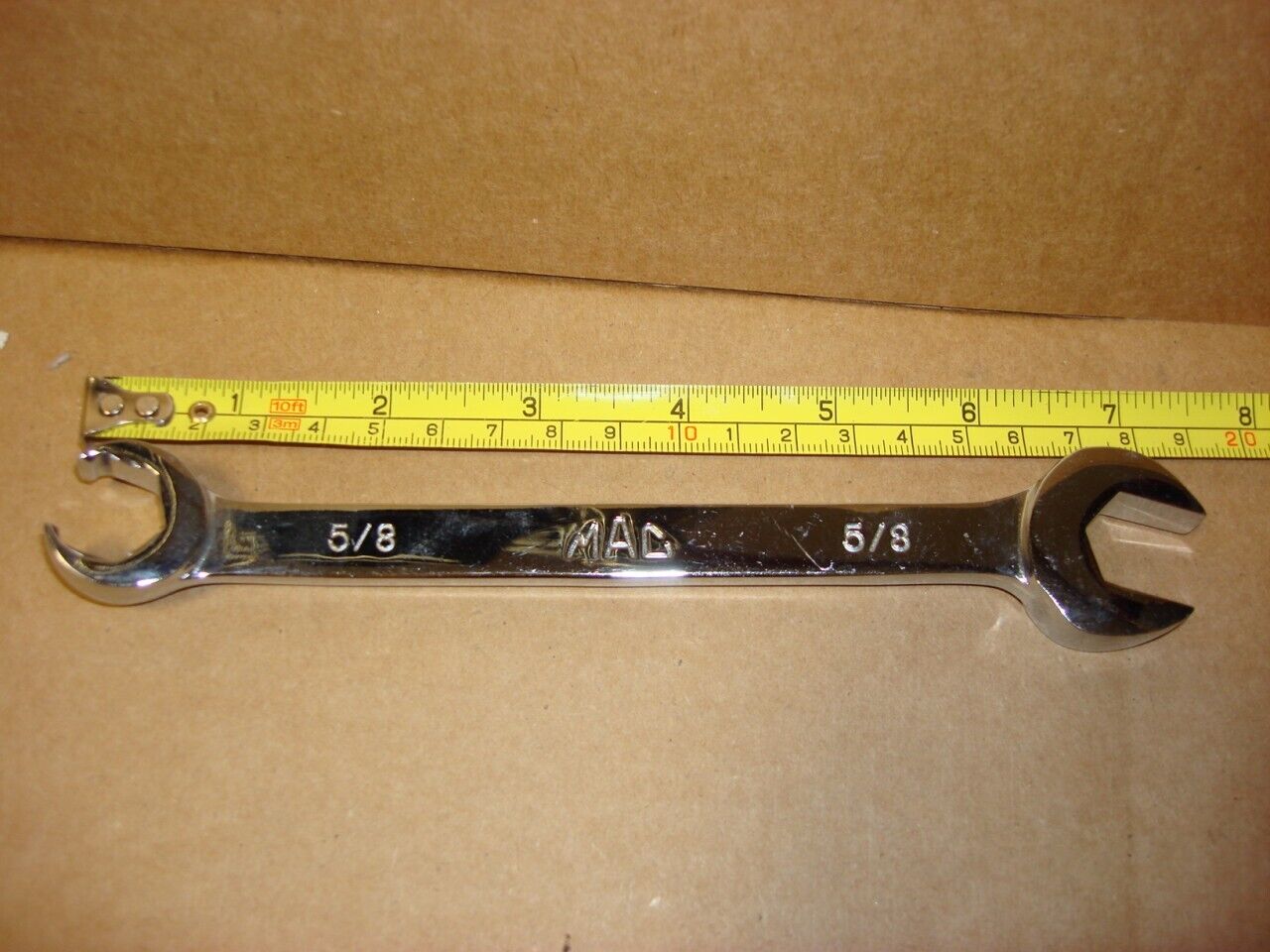 MAC TOOLS FC206 5/8" COMBO OPEN END FLARE NUT WRENCH R22T4