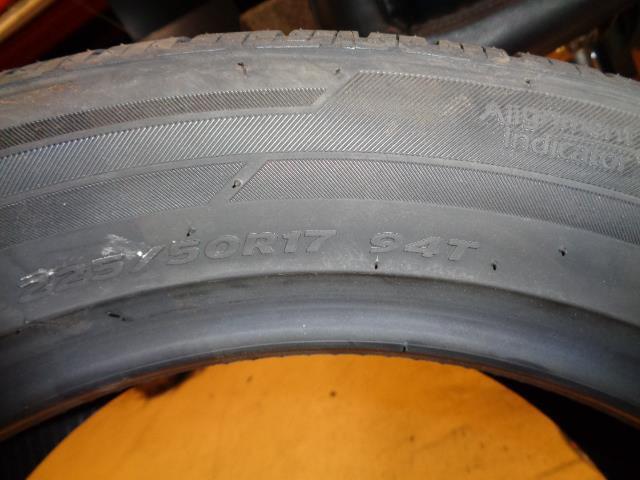 HANKOOK KINERGY ST P 225 50 17 94T SL TIRE 1021511 BQ4