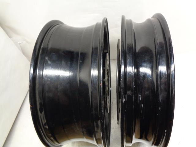 NEW ENKEI FRONT AND REAR MOTORCYCLE WHEEL FRONT 3X17 REAR 6X17 WITH USED ROTORS