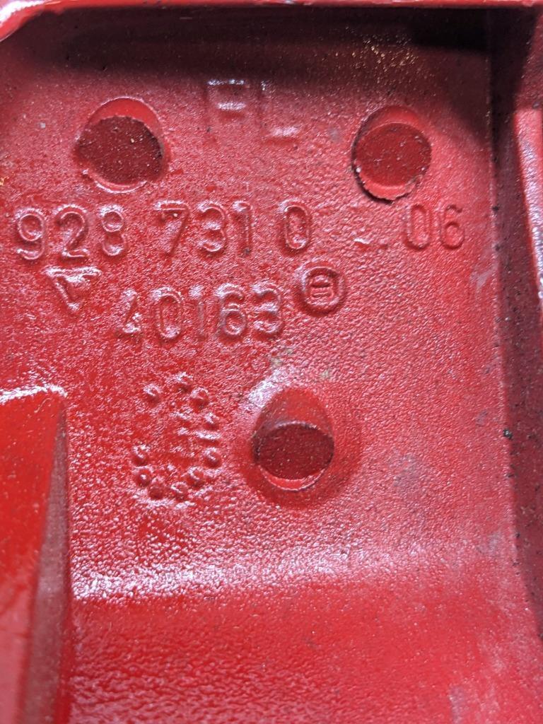 PORSCHE 928/944 FRONT LEFT DRIVER EXTERIOR FRAME-RED-92873102406 USED R25