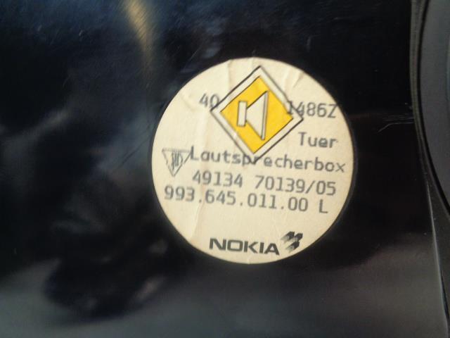 PORSCHE 993 NOKIA LAUTSPRECHERBOX / SUBWOOFER 993 645 011 00 L R24