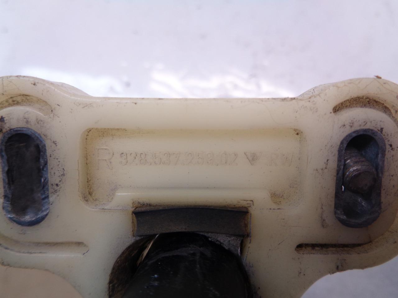 GENUINE PORSCHE WINDOW REGULATOR PIPE W/GUIDES 928 537 259 02/928 537 289 02