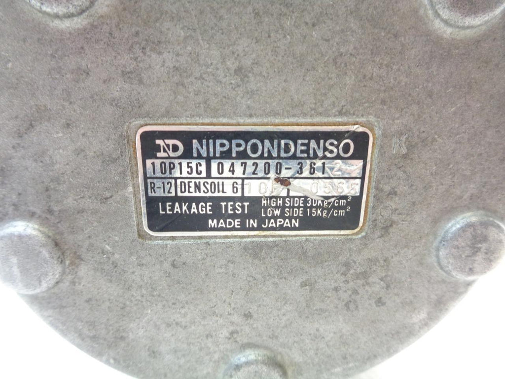 USED NIPPONDENSO 047200-3612 AC COMPRESSOR FOR 1985-89 PORSCHE 911 R3