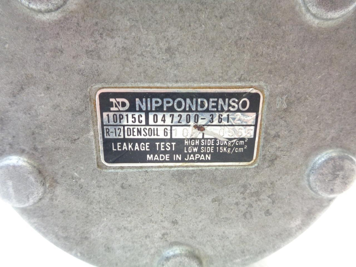 USED NIPPONDENSO 047200-3612 AC COMPRESSOR FOR 1985-89 PORSCHE 911 R3