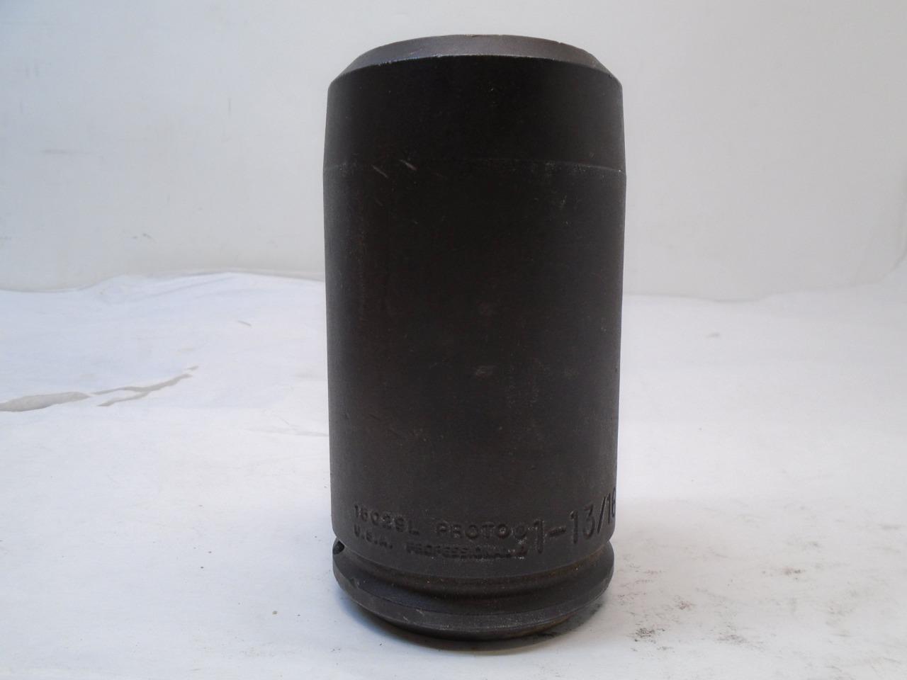 NEW STANLEY PROTO 1-1/2 IN. DR. IMPACT SOCKET 1-13/16 IN. 6 PT. 15029L R22