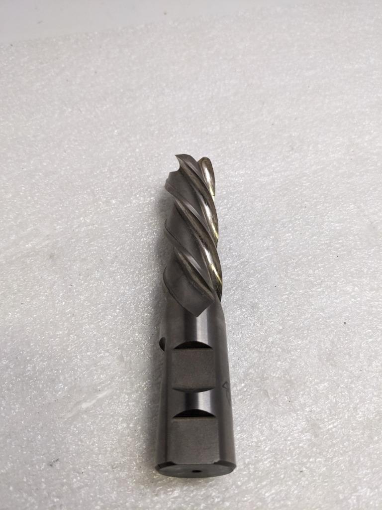 BRUBAKER TOOL 85367 LH END MILL M42 4-FLUTE T350G25-46L 1" DIA. W/N NEW R22T5