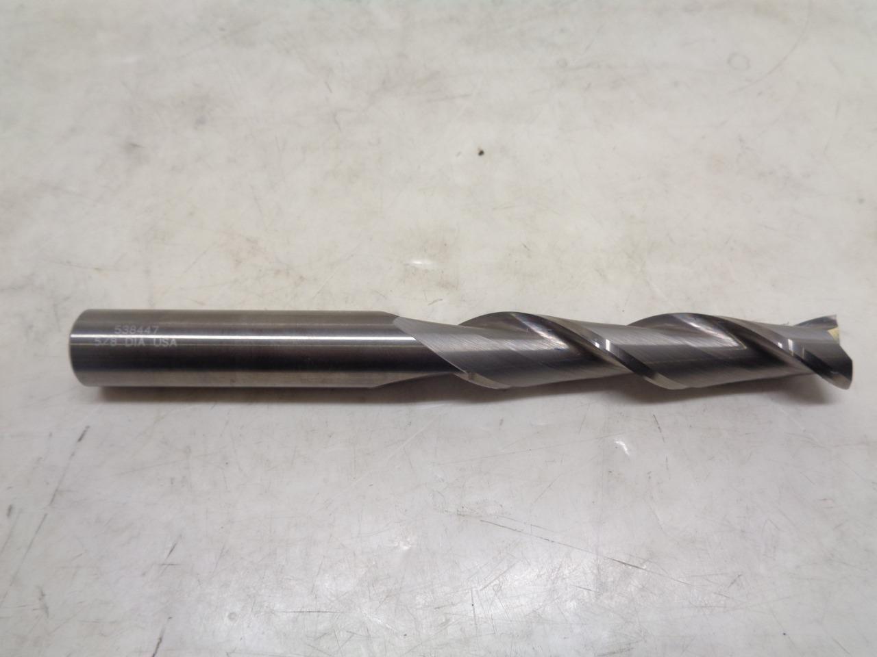 NEW ATRAX 85314409 066 CARBIDE END MILL 5/8"x3" 2 FLUTE R22T6BC