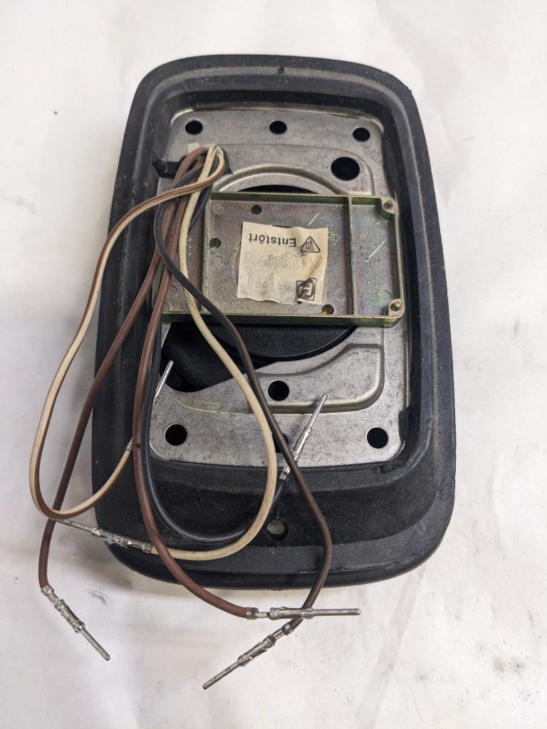 PORSCHE 944 INCOMPLETE EXTERIOR DOOR SIDE MIRROR FRAME 94473104101 #4 USED R25