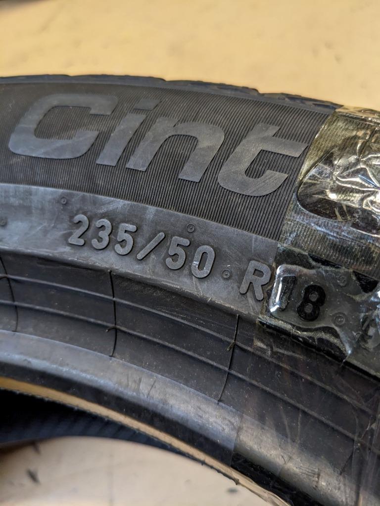 2 PIRELLI CINTURATO WEATHERACTIVE P 235 50 18 97H SL TIRES 4163300 CQ2