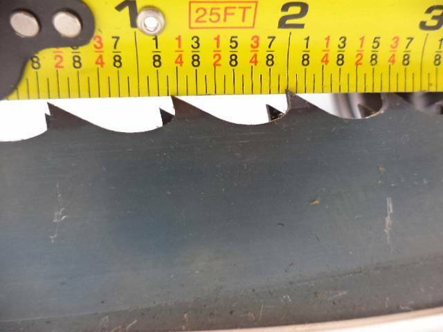 NEW CONTINUOUS 16' 6" BAND SAW BLADE  1 3/4" WIDE 3/4 TPI SP2T3