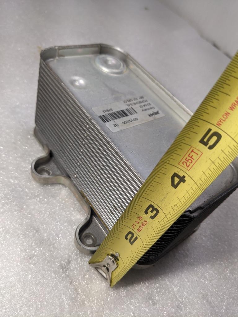 PORSCHE CAYMAN 3.4L ENGINE OIL COOLER 98710702501 USED 996B.G.L.